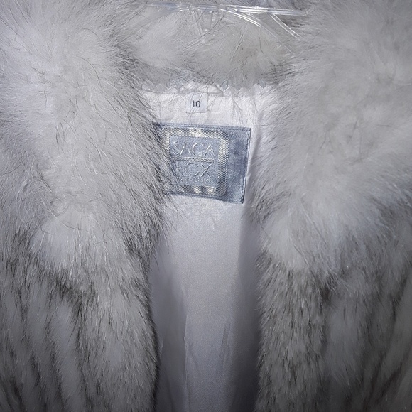 Saga Furs Jackets & Blazers - White Fox Vintage Fur